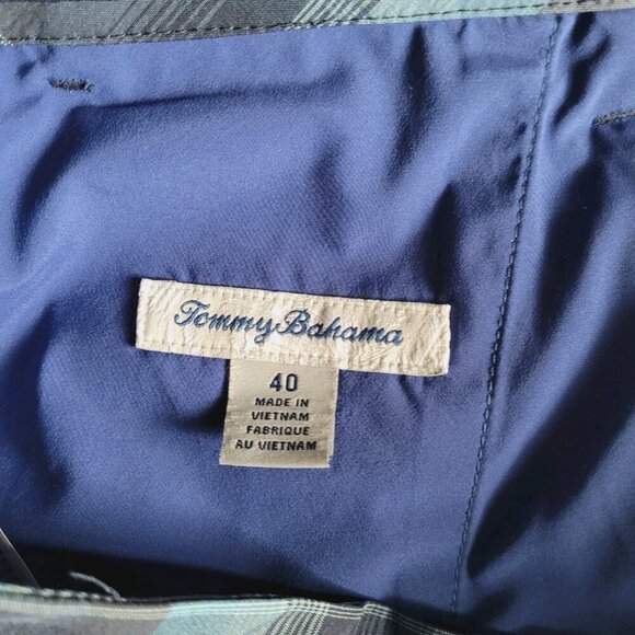 Tommy Bahama Shorts Mens 40 Island Zone Blue Chip Shot Golf Performance Wicking - Picture 2 of 9